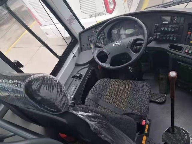 Used Kinglong Bus 44 Seats New Brand Double Doors Airbag Chassis