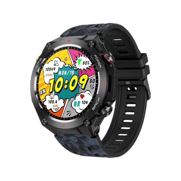 Men's KC82 Smart Watch Fitness Tracker Watch Waterproof 1ATM With Altitude Air