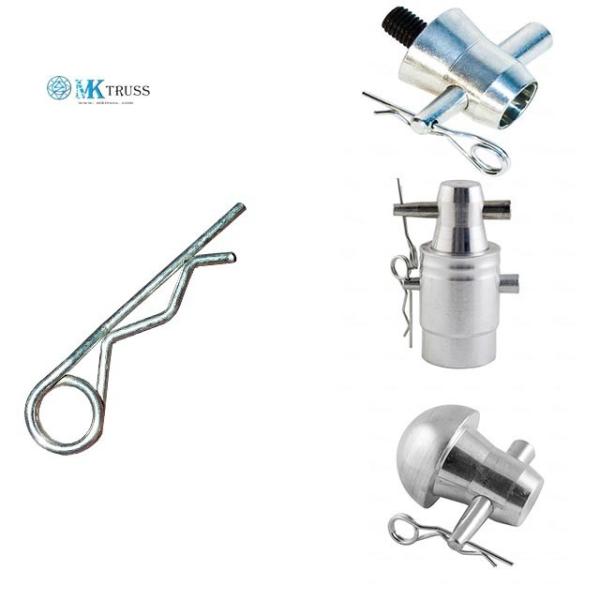 Best Aluminum Spigot Truss Safety Spring 60mm for Event Stage Item Spare Parts