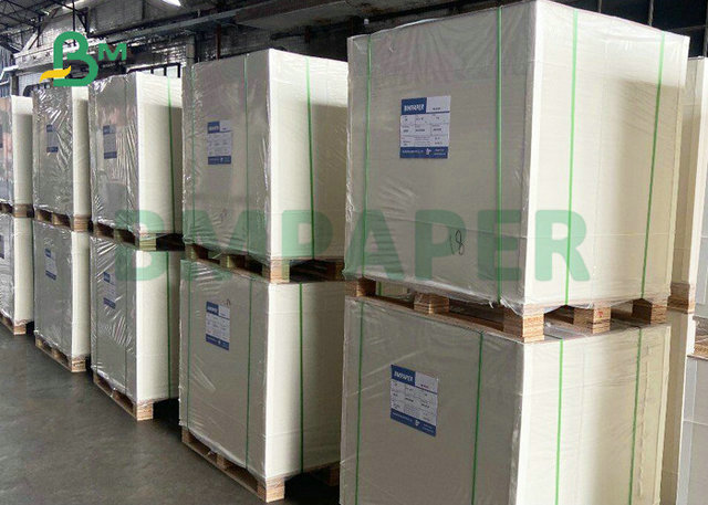 1000mm 1100mm 200gram Rigid White Kraft Paper For Producing Tube Paper Core