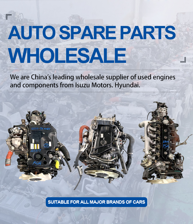 6 Cylinder 2JZ V VTi Engine Code Used Gasoline Engine Assembly for Car Engine Parts