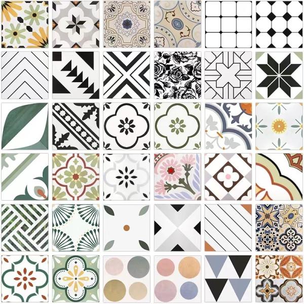 Moroccan Style Kitchen Bathroom Porcelain Decorative Floor And Wall Tiles