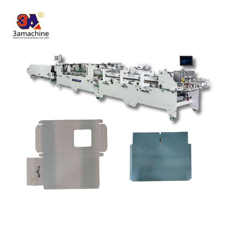 380V Voltage Carton Folder Gluer Machine for Automatic Corrugated Carton in 2022 Year