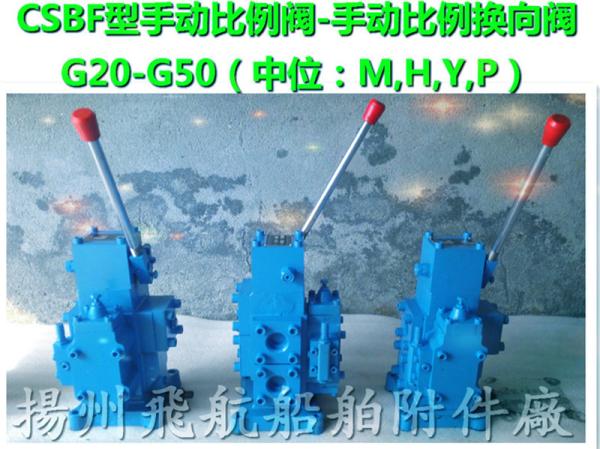 Supply CSBF manual proportional valve, manual proportional flow direction