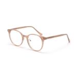 Myopia Female TR90 Material Glasses Trendy Net Red Round Blue Plate Flat Mirror
