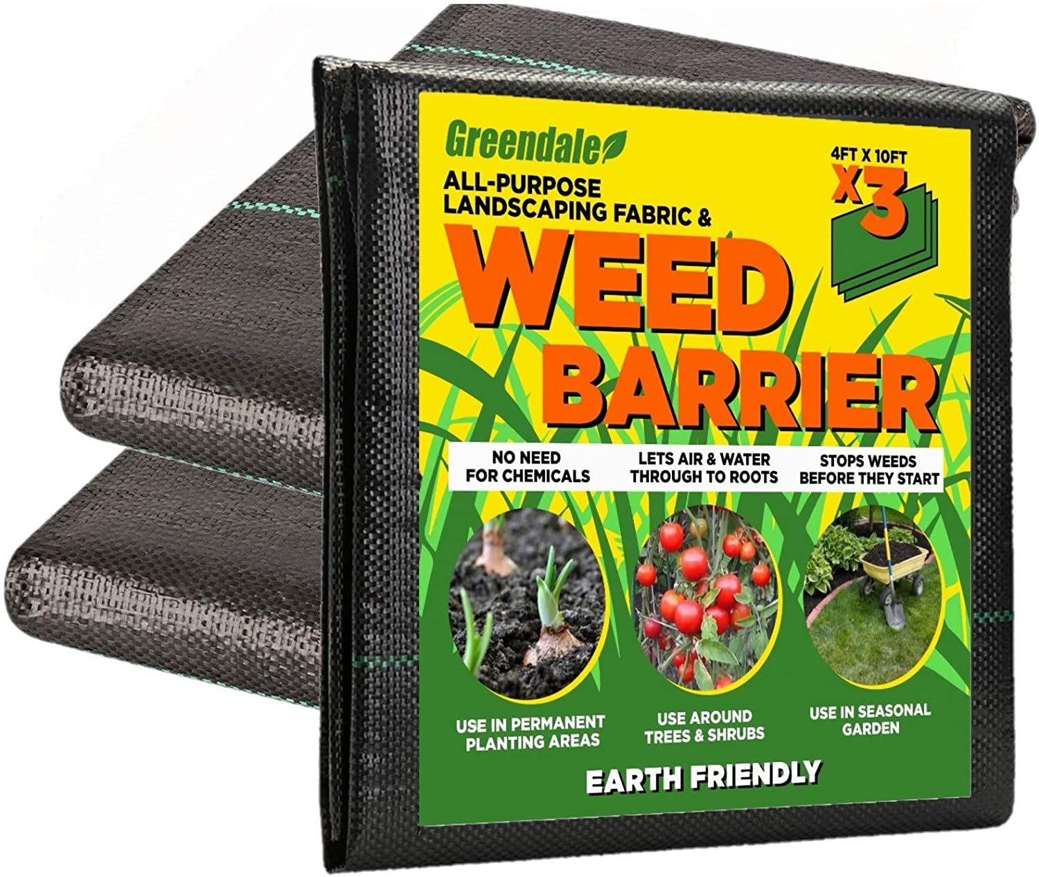 PP Woven Geotextile Weed Control Barrier Landscape Fabric for Ground Cover Width 1-6m