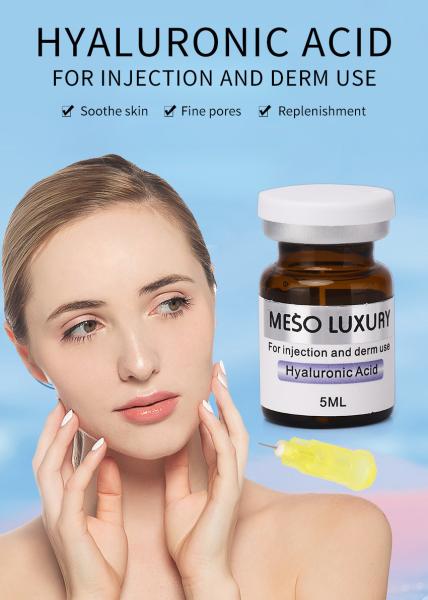 Private Label Moisturizing Hyaluronic Acid Serum Injections Luxury Mesotherapy