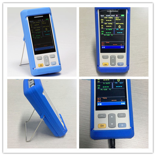 CE ISO Handheld SPO2 Pulse Oximeter 3.5 Inch TFT Veterinary Medical Equipment