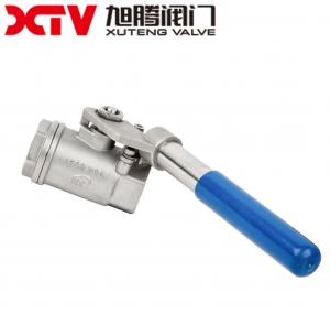  Water Industrial Usage Xtv Automatic Return Stainless Steel Ball Valve for Piping 1 Inch Manufactures