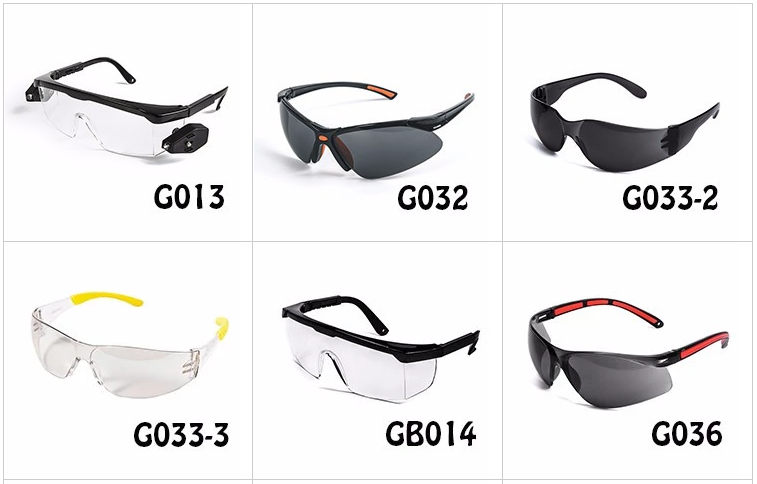 Protective Glasses G033 CE EN 166 Certified Safety Eyewear Glasses for Eye Protective