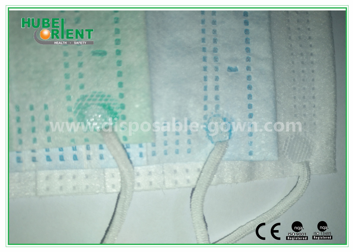 Easy Breathing Nonwoven Disposable Medical Face Mask With Earloop