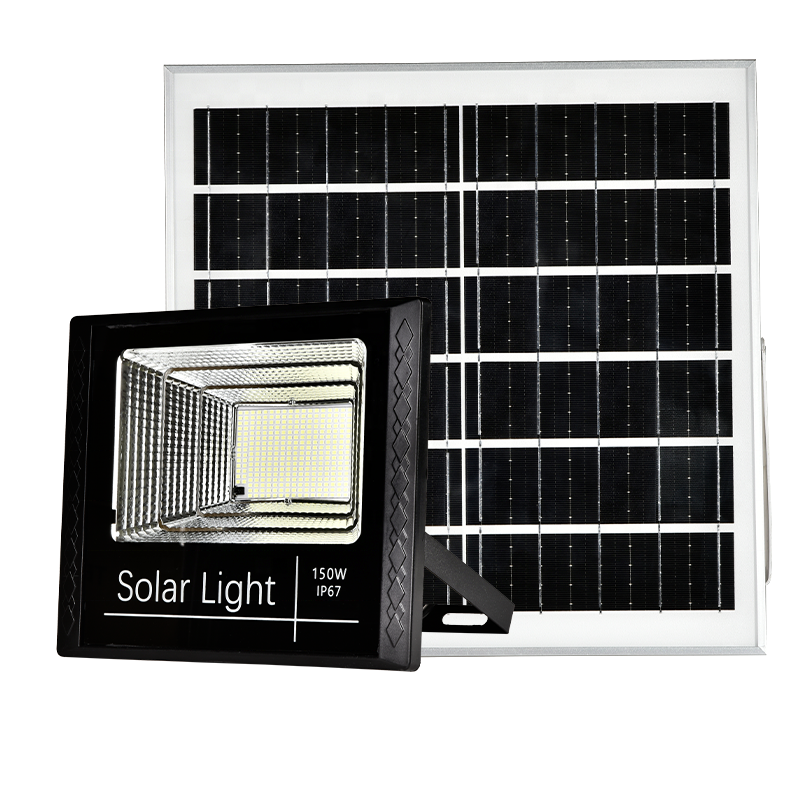 120W 200W 300W Alu Solar Flood Light Waterproof IP65 Street Lights For Garden Security