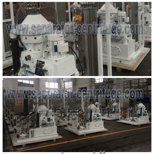 1 Megawatt HFO Power Plants Oil Feeder and Marine Oil Treatment System