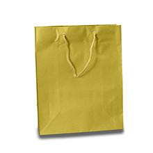 Attractive Yellow Jewelry Gift Bags Eco Stylish Shopper Bag With Grosgrain