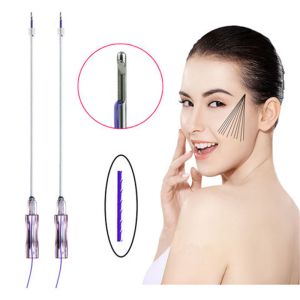 China Ultra Face V Lift Thread Pdo Skin Tightening Pdo Pcl Plla Cog Mono Screw Threads Lift Face Pdo Thread on sale