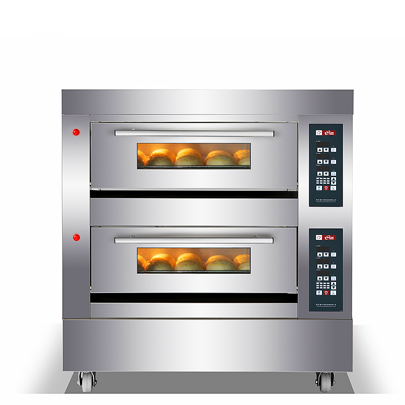 Small Size Industrial Gas Oven High Productivity 450*66*168cm