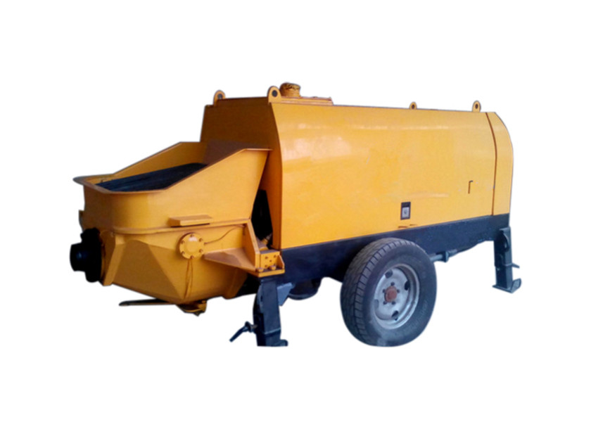 Yellow 15m3/H Concrete Injection Pump Mobile Pumpcrete CE Approval