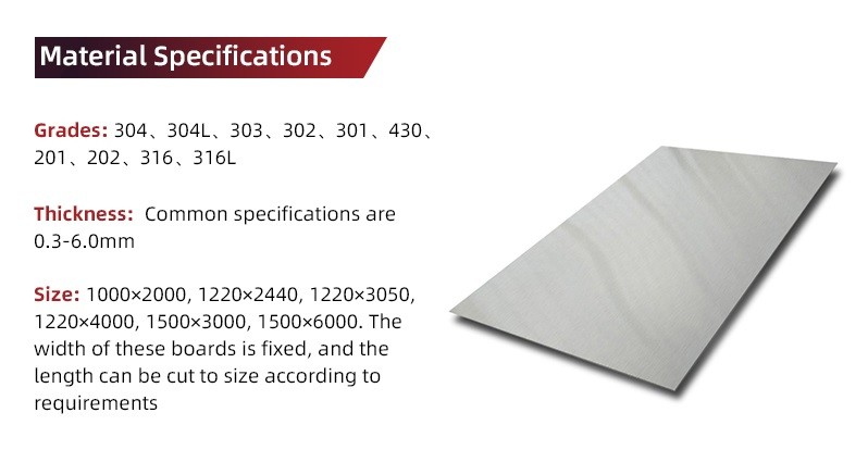 SS 304 Brushed No 4 Satin Finish Stainless Steel Sheet for Elevator Decortaion