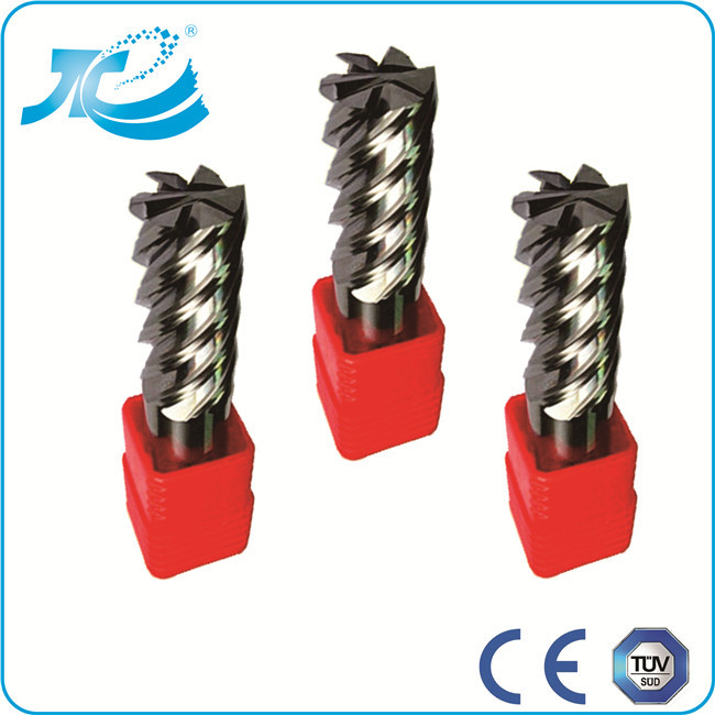 6 Flute Square End Mill with 55 - 65 HRC Hard Milling End Mills