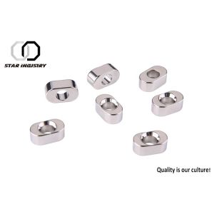 Customized Countersunk Magnets , Ndfeb Round Magnets With Hole In Center