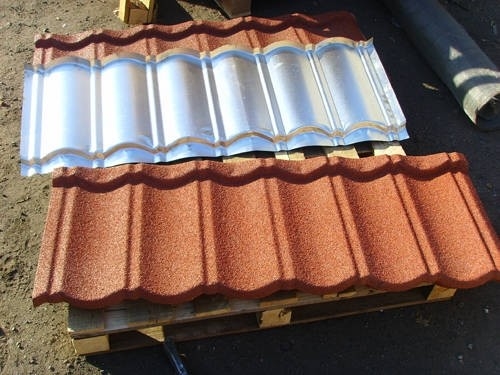 0.40×910 AZ70 Aluzinc Steel AFP Galvalume Steel Coils For Stone Coated Metal Roof Tiles