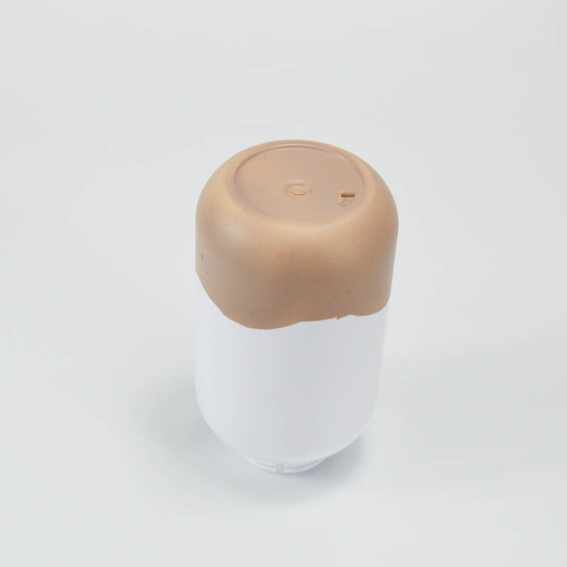 250ml Capacity PET Collar Foam Pump Bottle with Wavy Pattern and Irregularity Pattern