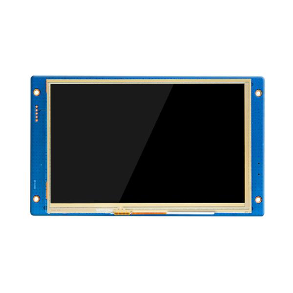 Quality 7 Inch TFT LCD Modules With RTP 800×480 Resolution RGB Interface 300c/D Uart Tft Display for sale