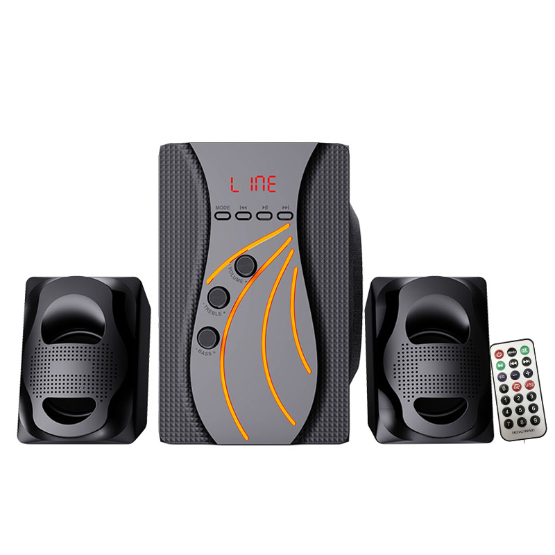 2.1 Channel Active Multimedia Desktop Computer Speaker 4" Subwoofer 3" Full Range*2 BT