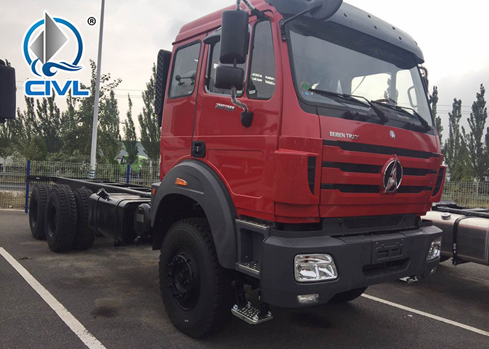 New Beiben 6x4 6x6 Heavy Cargo Trucks 380hp 420hp 2638 2642 Manual Transmission