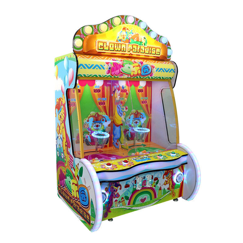 Clown Paradise Ticket Redemption Arcade Machines 110V / 220V 150KG Weight