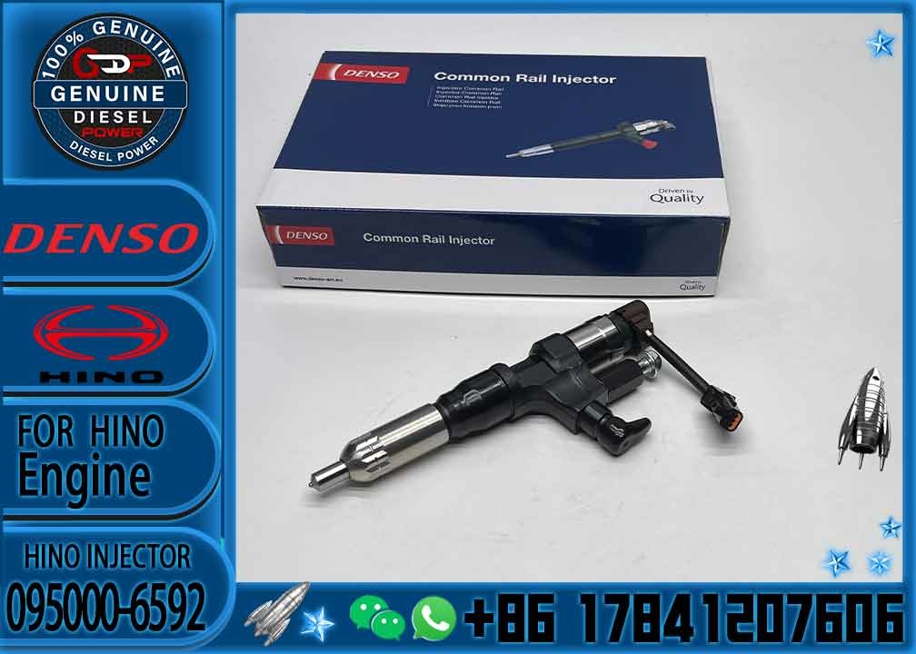 Common rail diesel injectors 095000-6590 auto fuel injection 095000-6592 095000-6591 stainless steel injector for Hino