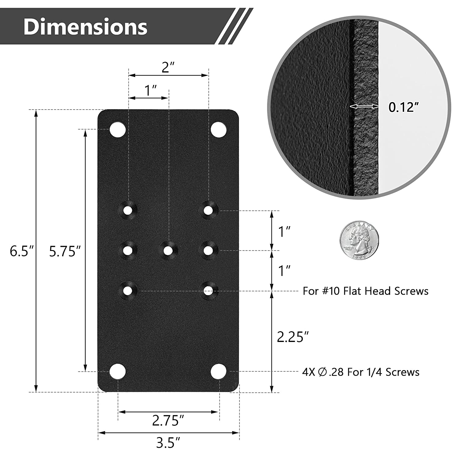 Nonstandard Well Design Post Anchor Base Metal Plate for Deck Railing Wood Fence Mail Post Base Mounting