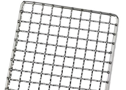 201 Stainless Steel Barbeque Bbq Grill Wire Mesh Round Outdoor Charcoal Net