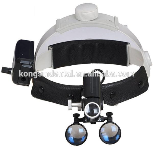 Portable Dental Medical Surgical LED Head light with 3.5times binocular loupes