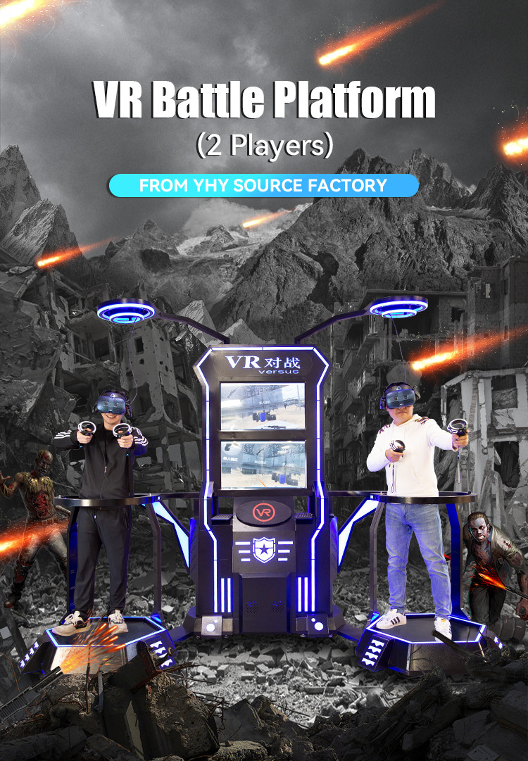 Vr Battle Platform Full Motion Flight Game Simulator HTC Cosmos Glass 2 Players