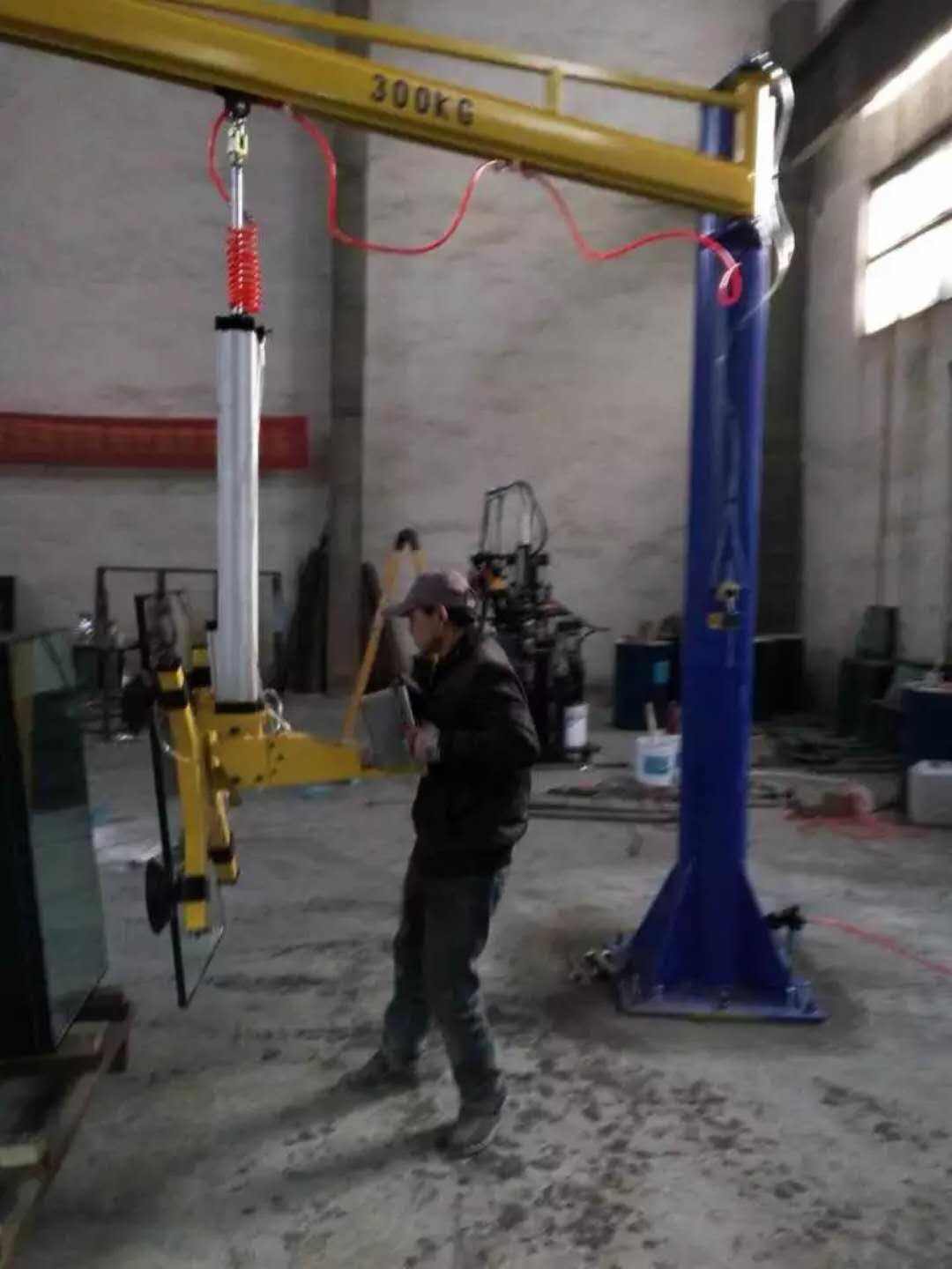 Electric Curtain Wall Glass Spreader Vacuum Spreader Sucker 360 Degree Rotating