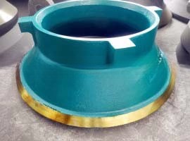 High Manganese Steel Telsmith 38SBS 44SBS 52SBS Concave and Mantle Spare Parts for Cone Crusher
