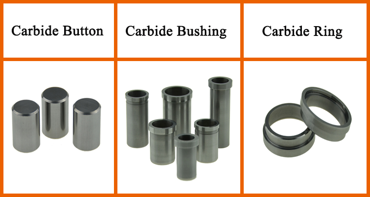 YG6X Tungsten Carbide Thread Nozzle Of PDC Oil Drilling Bit Cross Slot Teeth