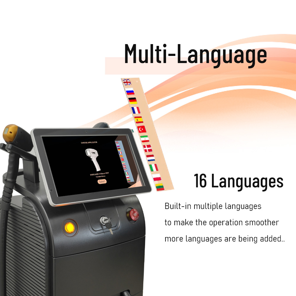 Medical Laser Hair Removal Equipment 755 808 940 1064nm Laser Hair Removal Machine Salon