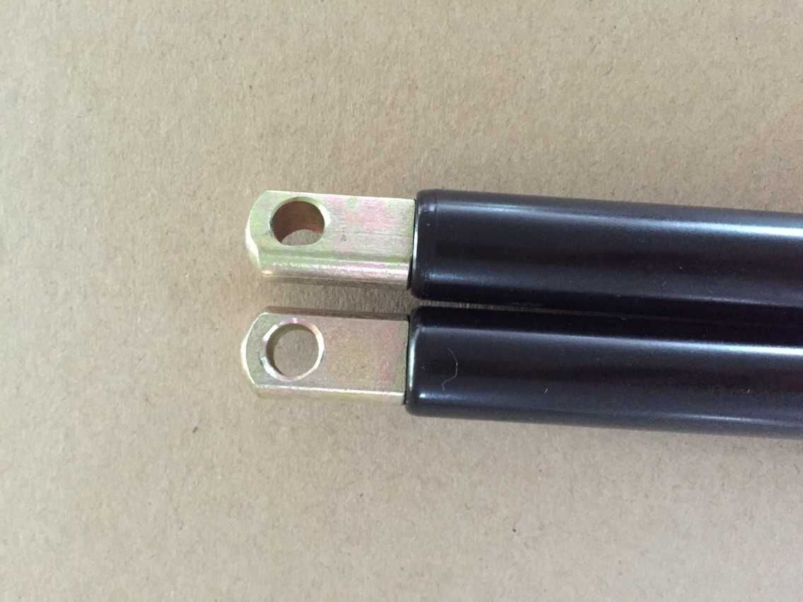 Short Black Steel Compression Gas Springs Industrial Springs