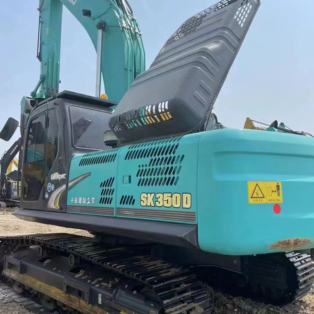 Japan Made Kobelco SK350 Excavator Secondhand with 34700kg Operating Weight in 2020