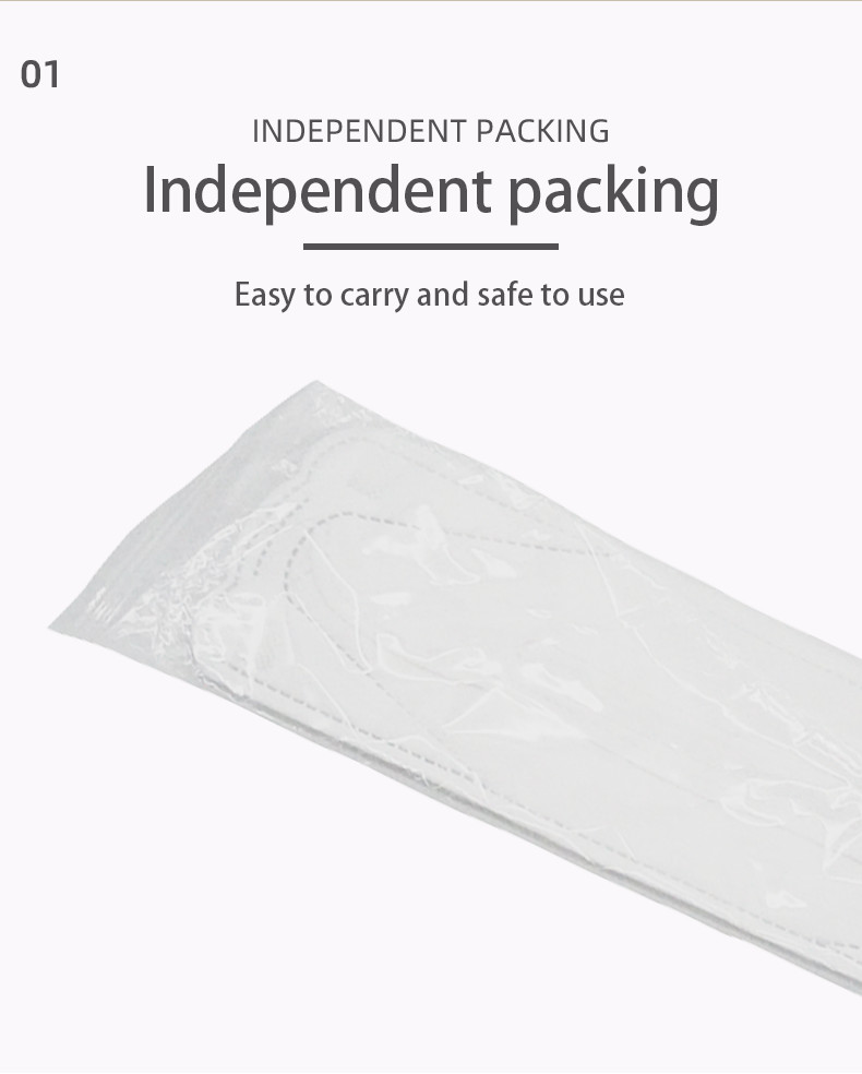 Breathable FFP2 5-Ply Face Mask Non Woven Fabric Mask 25 Pack
