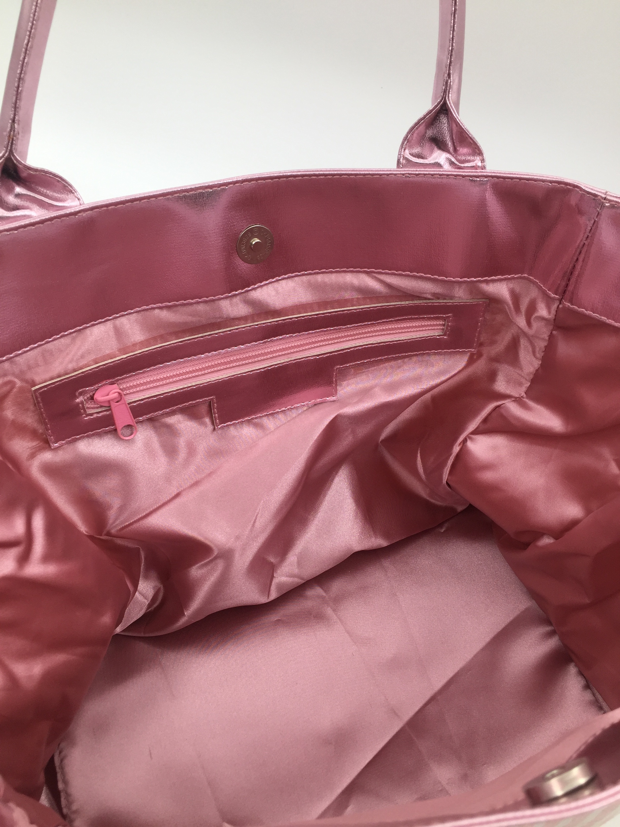 Pink Stripe 12oz Canvas Lightweight Tote Bags For Travel OEM / ODM Available
