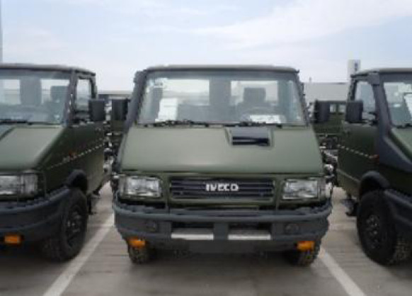 IVECO NJ2045SAAG Diesel Second Hand Off Road Vehicles CHASSIS CAB 500km Range