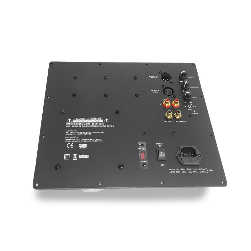 1000W Amplifier For subwoofer Speaker Class D Low Pass Super Bass Plate Amplifier