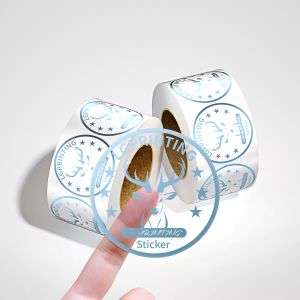 Waterproof Permanent Adhesive Anti Counterfeiting Label Customized