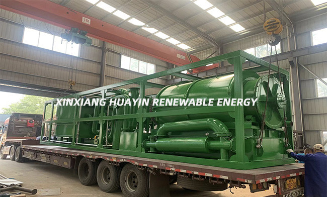 Waste Plastic To Biodiesel And Petro Machine Easy Transportation