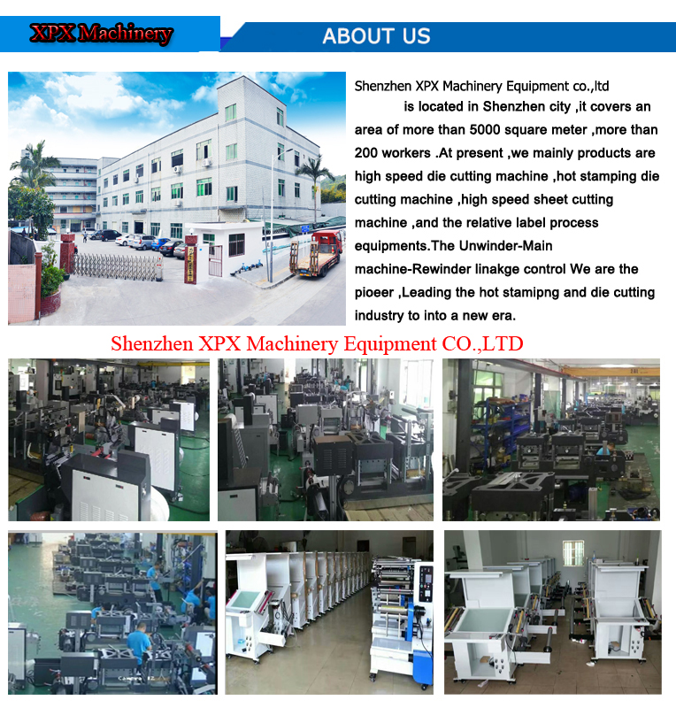 Flatbed Hot Stamping Sticker Label Die Cutting Machine 20KW Power