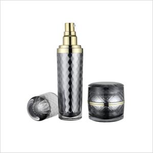  Diamond Double Wall Cosmetic Cream Jar PMMA Cream Jar Containers For Cosmetics Manufactures