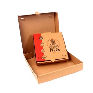  Stamping Rectangle Bespoke Pizza Boxes 7x7 Foldable Recyclable Manufactures